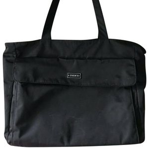 DKNY Black Large Nylon Bag